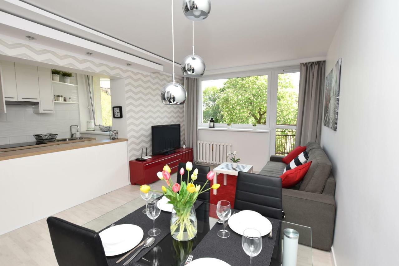 Апартаменты Apartament Rosso Торунь Экстерьер фото