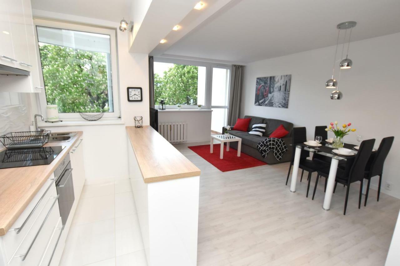 Апартаменты Apartament Rosso Торунь Экстерьер фото